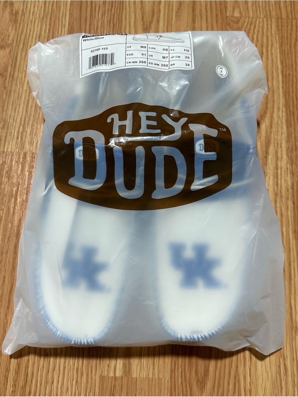 HEYDUDE Wally Tri Kentucky Shoes